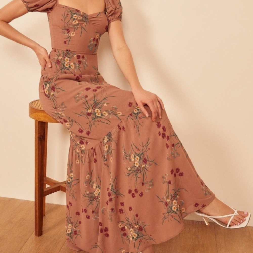 Reformation Farrow Floral Maxi Dress